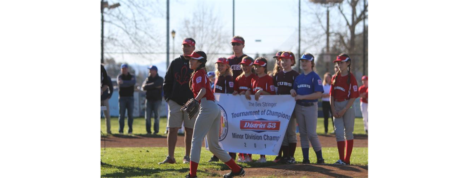 2019 Opening Day - SHLL Softball TOC Winners Throw the First Pitch!