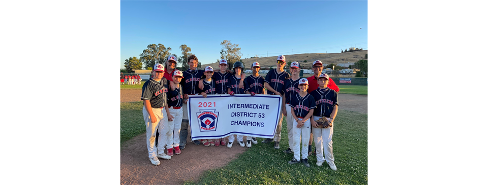 2021 SHLL Intermediate 50/70 - CA District 53 All Star Champions