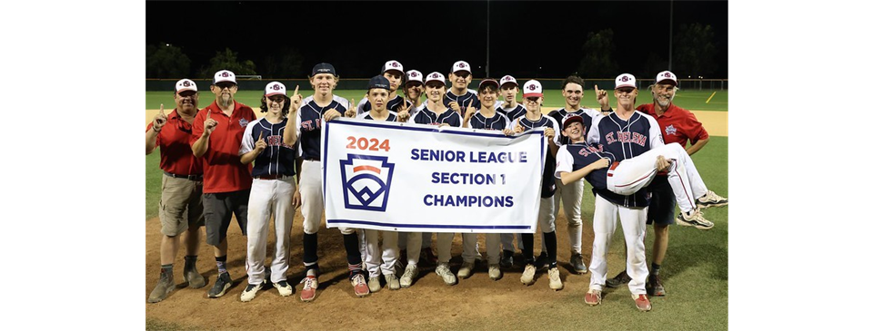 2024 SHLL Senior League - CA Section 1 Champions 